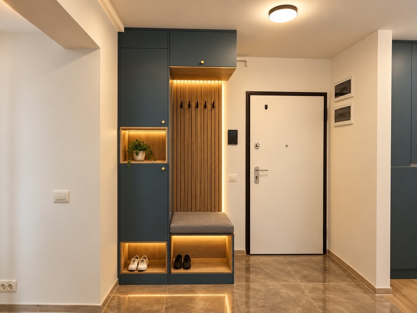 Mobilier de hol realizat de LTI Design