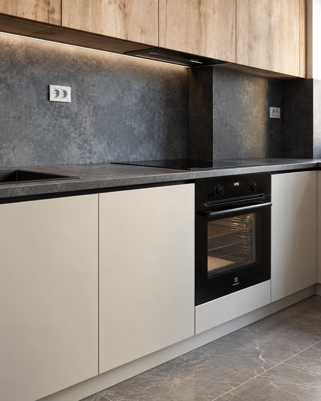 Detaliu mobilier living LTI Design